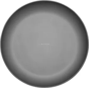 Pure Titanium Camping Plate, 8.66 Inch Ultralight Durable Dish Plate Cookware, Outdoor Large Titanium Backpacking plate for Camping Hiking Kitchen (22 cm)
