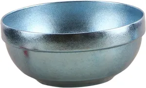 Qianly Titanium Bowl,Double Walled Metal Bowl,for Kids,Multipurpose,Food Bowl,Cookware,Tableware Rice Bowl Snacks Bowl for Hiking, Blue