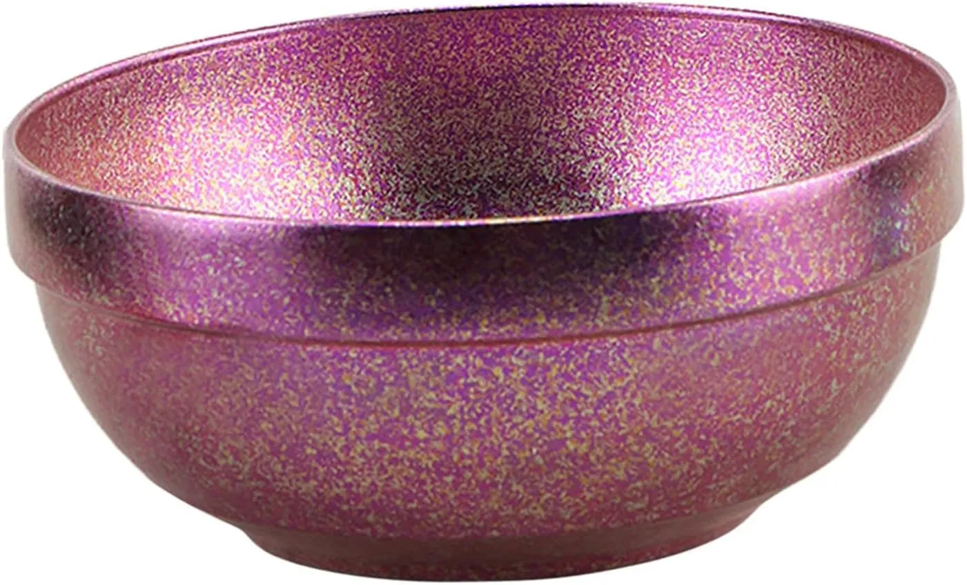 Qianly Titanium Bowl,Double Walled Metal Bowl,for Kids,Multipurpose,Food Bowl,Cookware,Tableware Rice Bowl Snacks Bowl for Hiking, Pink