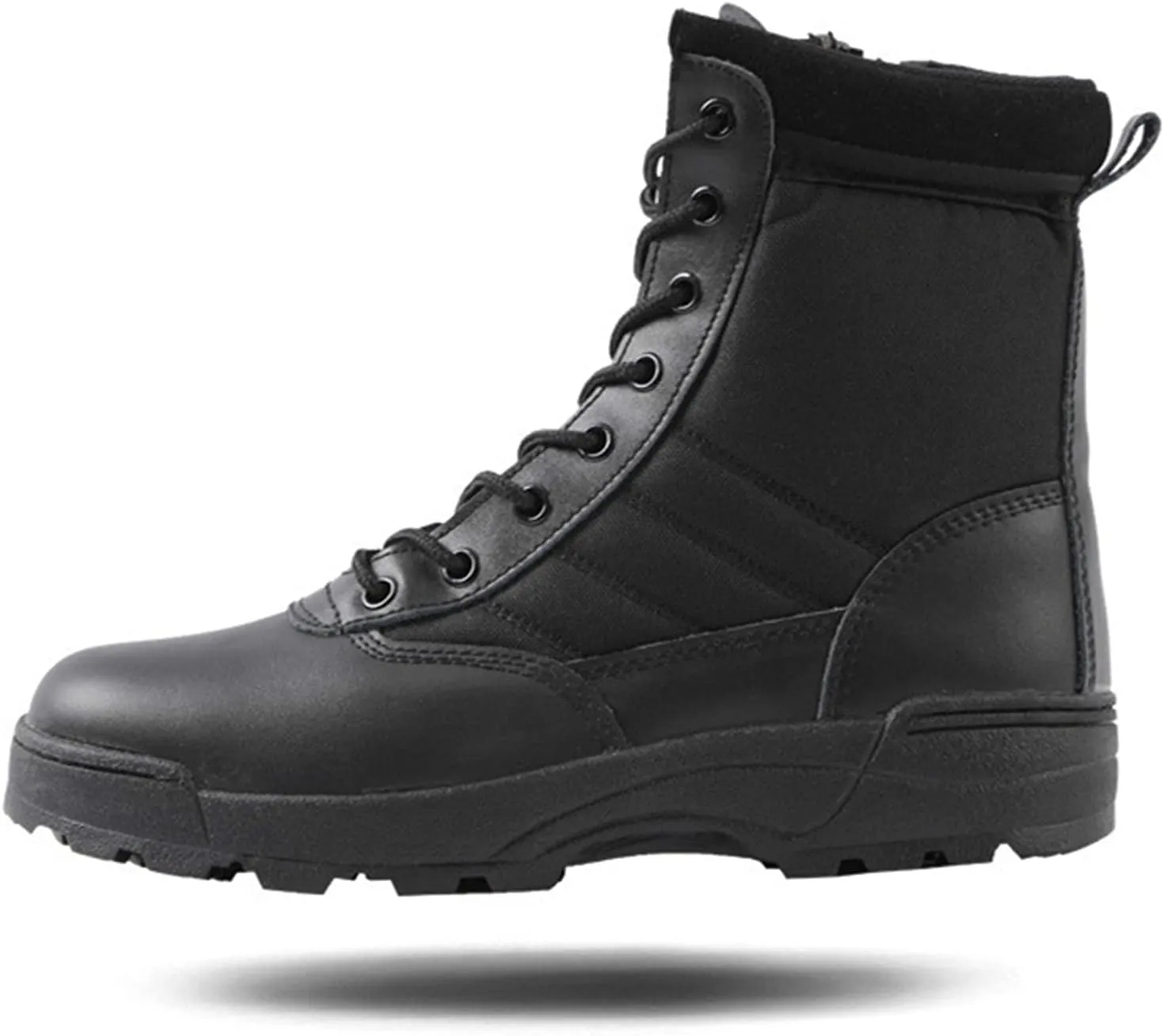 QMFUR Men’s Military Boots Outdoor Hiking Work Boot Tactical Durable Combat Boot Army Shoes