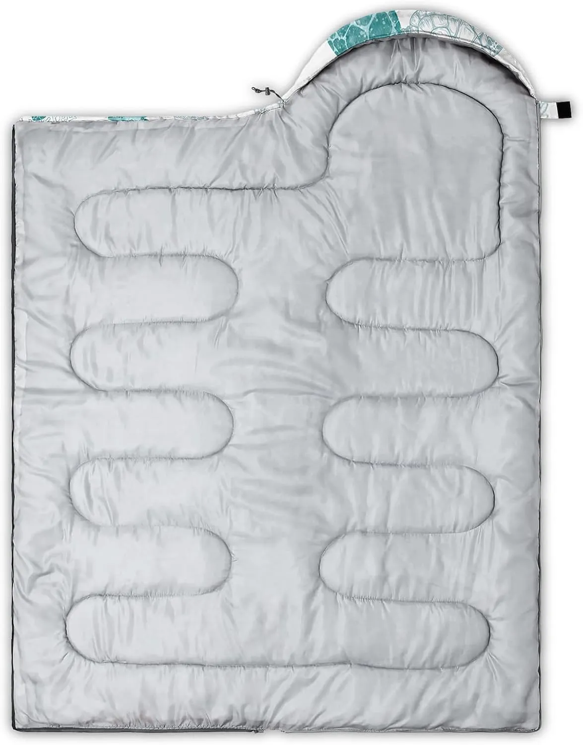QOOMO Camping Sleeping Bags,3 Season Warm & Cool Weather,Lightweight,Waterproof Sleeping Bags for Adults & Kids,Traveling,and Outdoors,Camping Gear Equipment