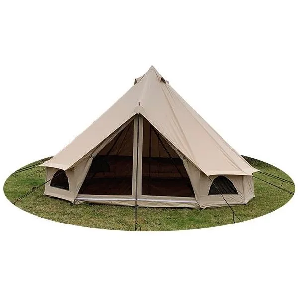 Quest Signature Glamping Classic Bell Tent 4M 6 Berth