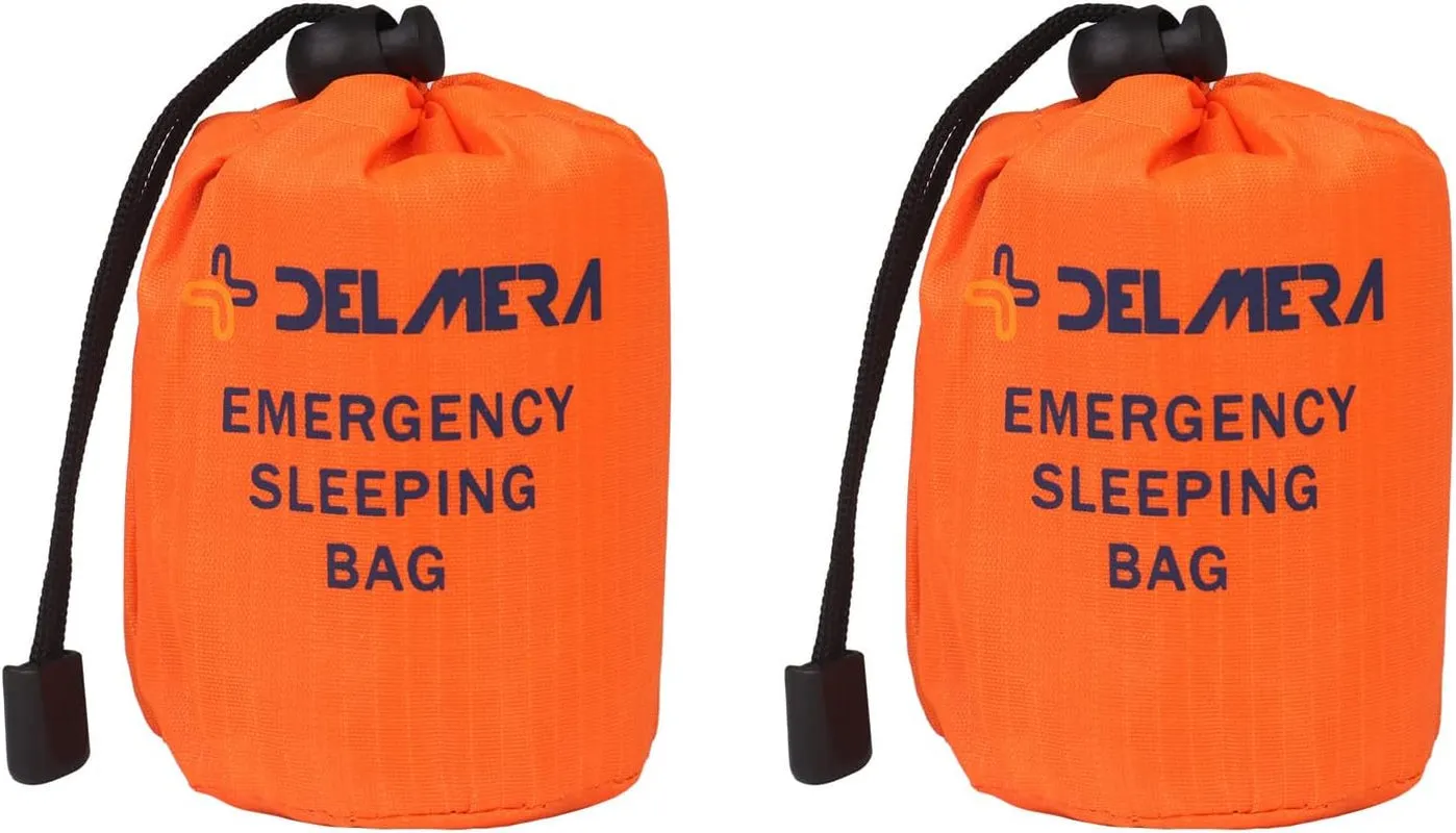 "Fred’s Survival Sack: Lightweight Waterproof Thermal Sleeping Bag for Emergencies, Camping, and Outdoor Adventures"