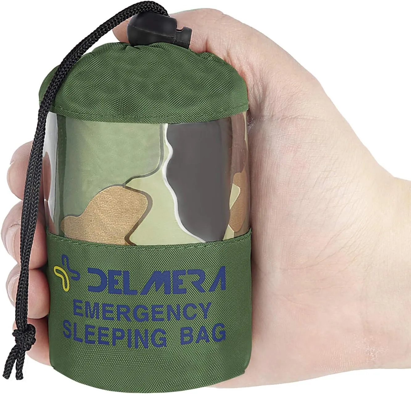 "Fred’s Survival Sack: Lightweight Waterproof Thermal Sleeping Bag for Emergencies, Camping, and Outdoor Adventures"