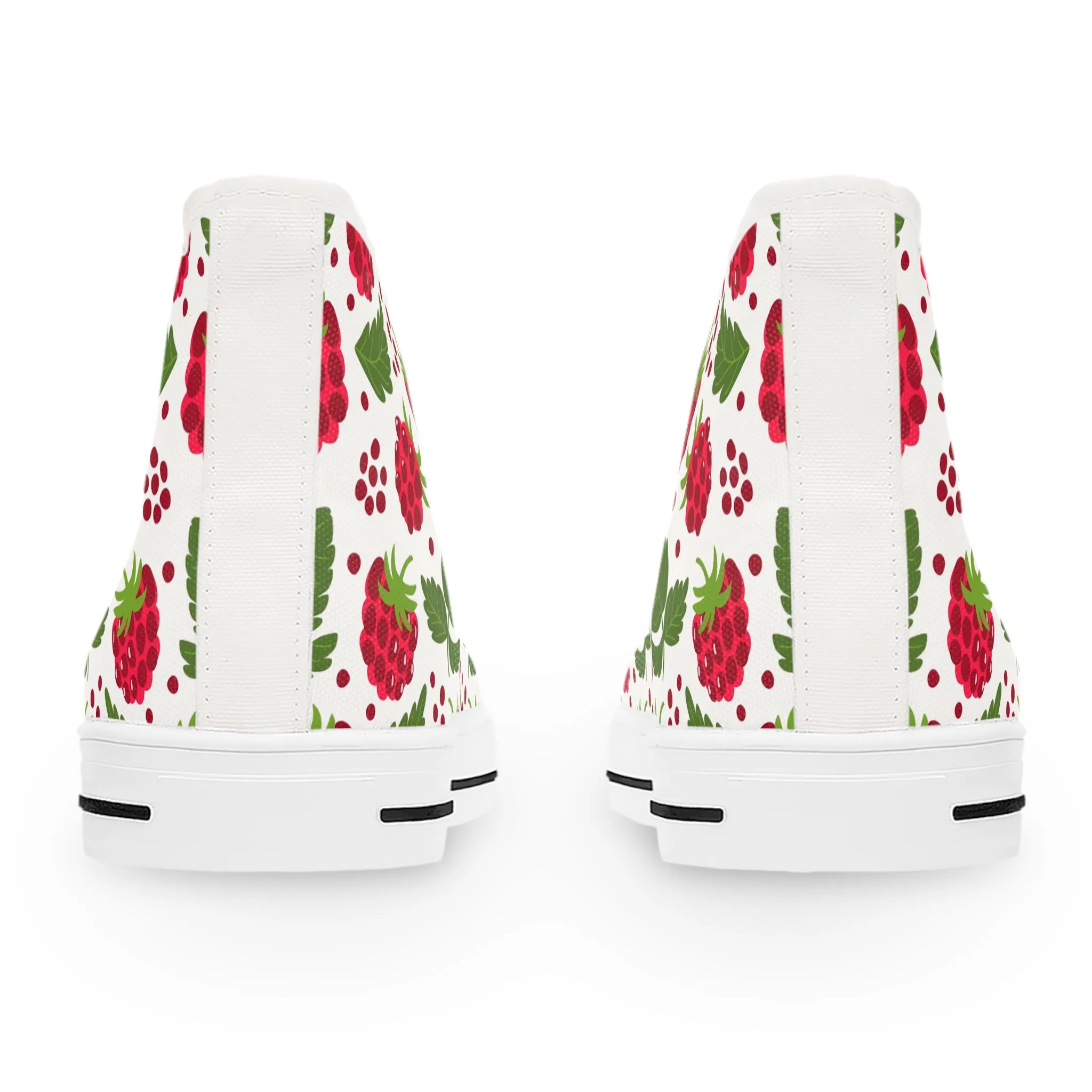 Raspberry Women's High Top Sneakers