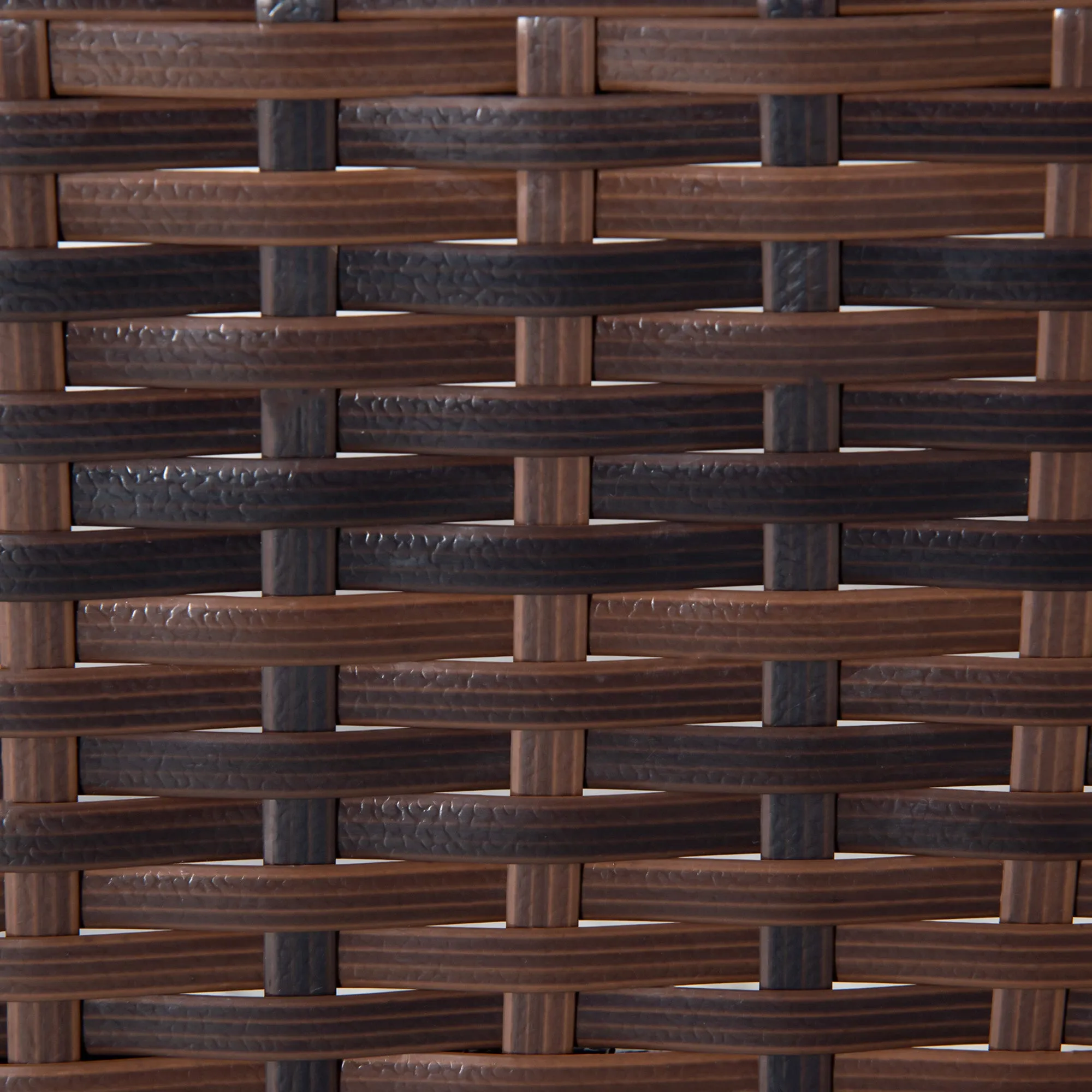 Rattan Rocking Chair with Thickened Cushion, Outdoor Rocker for Patio, Garden, Backyard, Gray