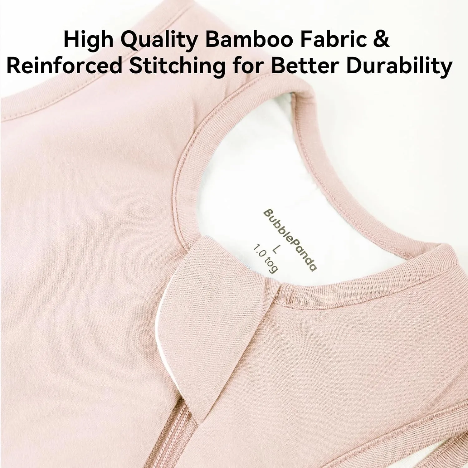Rayon Made from Bamboo Sleep Sack 12-18 Months 2.5 Tog Winter Warm Ultra Soft Baby Wearable Blanket Toddler Sleep Sack for Babies Unisex Girl Boy 2-Way Zipper Quilted Thick Baby Sleeping Bag