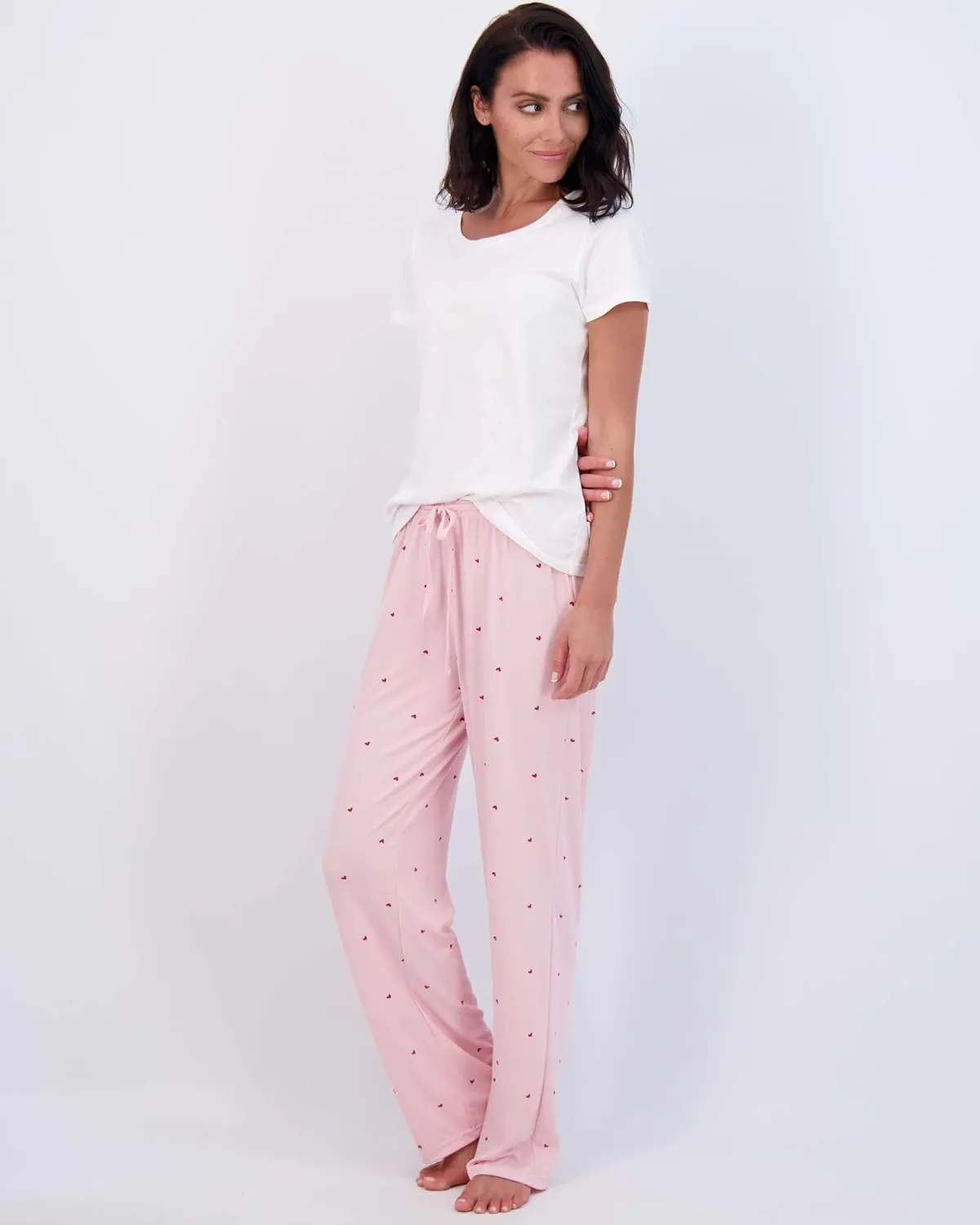 Real Essentials 3 Pack: Women’s Ultra-Soft Comfy Pajama Lounge Pants Sleepwear (Available in Plus Size)