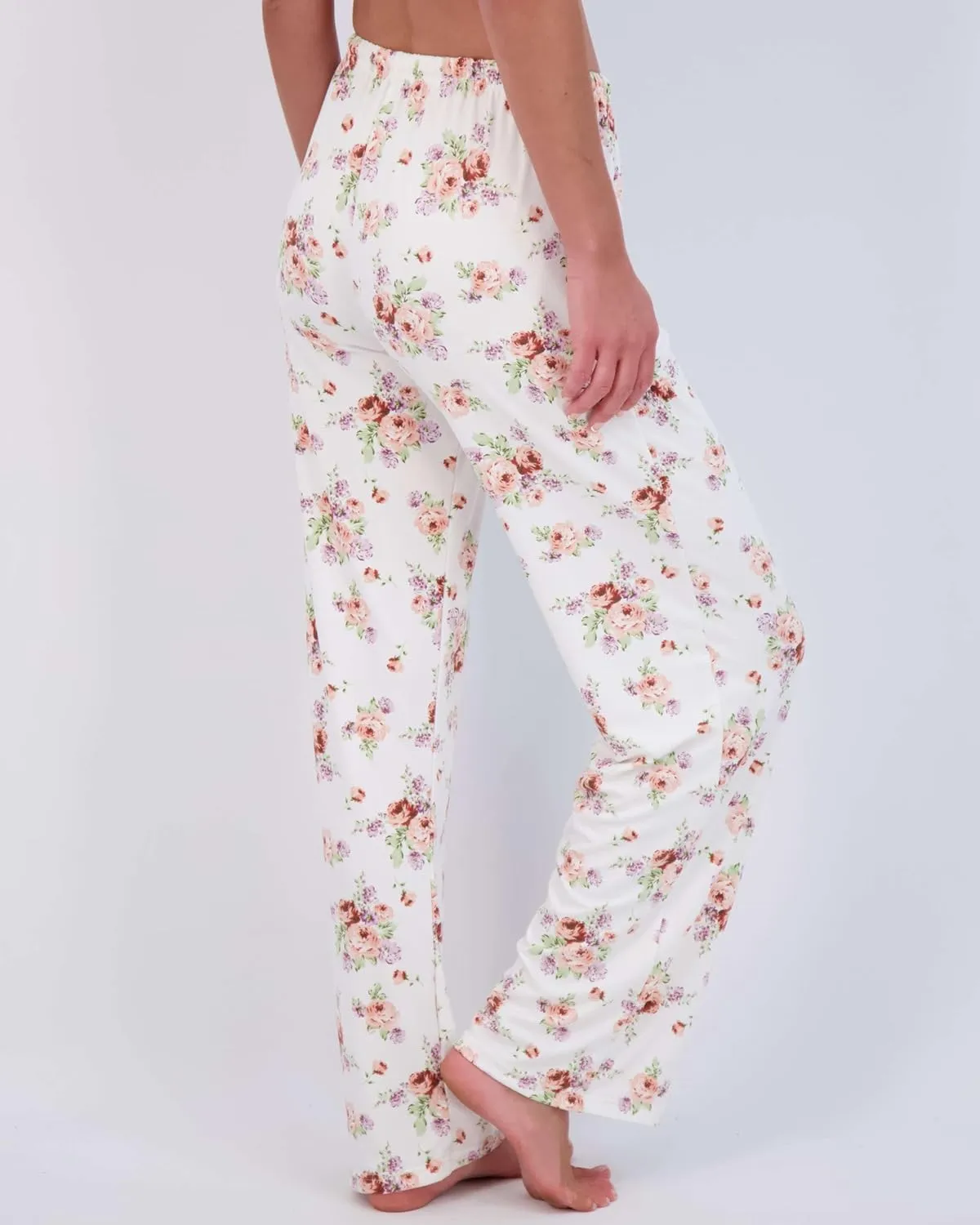 Real Essentials 3 Pack: Women’s Ultra-Soft Comfy Pajama Lounge Pants Sleepwear (Available in Plus Size)
