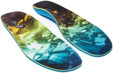 Remind Insoles - Destin Impact - Shock Absorbing Arch Support for Snowboarding, Skateboarding & All Footwear - Low Arch Support