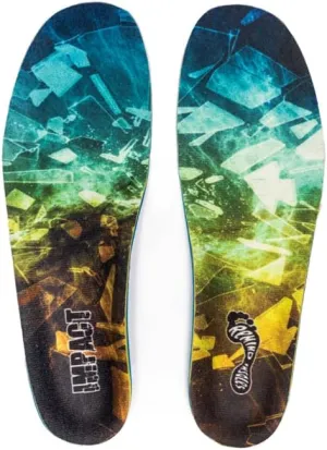 Remind Insoles - Destin Impact - Shock Absorbing Arch Support for Snowboarding, Skateboarding & All Footwear - Low Arch Support