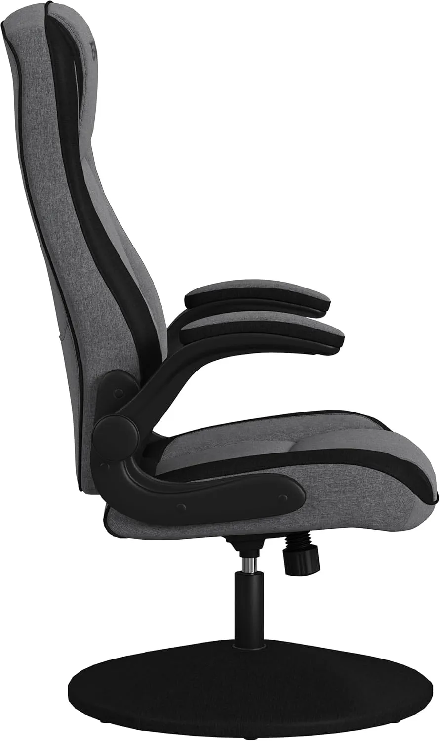 RESPAWN 800 Gaming Chair - Swivel Rocker With High Back, Ergonomic Floor Design for Kids and Adults, Recliner With Armrests - Grey Fabric