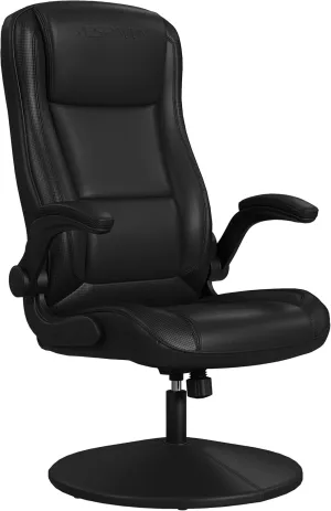 RESPAWN 800 High Back Ergonomic Recliner - Swivel Rocker for Kids & Adults with Armrests - Black