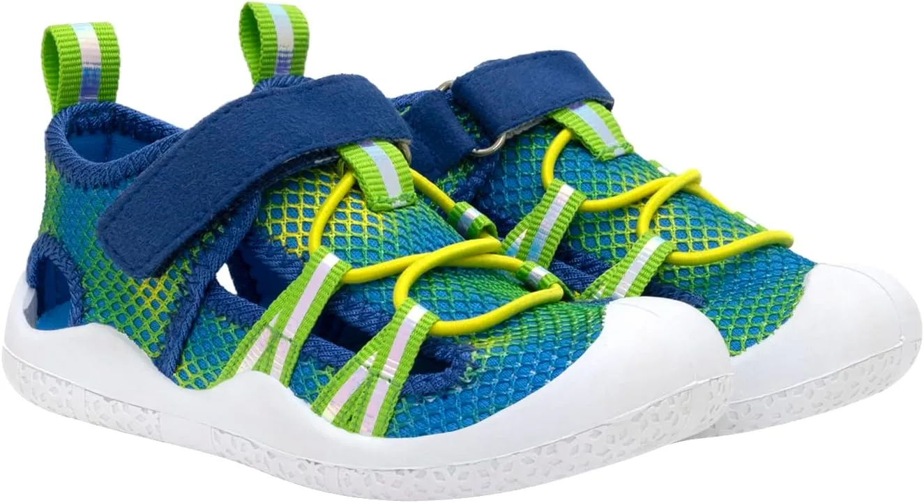 Robeez Kids Water Shoes Boys & Girls Slip Resistant Neoprene Aqua Shoes for Summer, Beach, Pool - Infant/Toddler, 12 Months - 3.5 Years