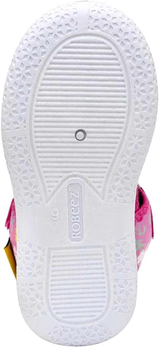 Robeez Kids Water Shoes Boys & Girls Slip Resistant Neoprene Aqua Shoes for Summer, Beach, Pool - Infant/Toddler, 12 Months - 3.5 Years