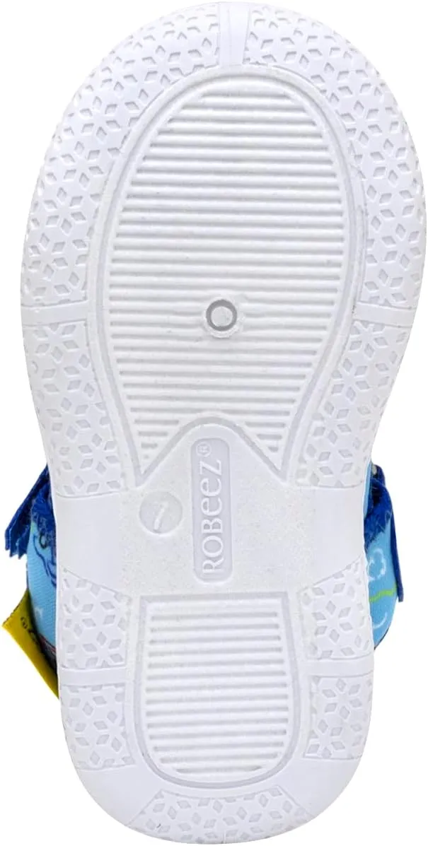 Robeez Kids Water Shoes Boys & Girls Slip Resistant Neoprene Aqua Shoes for Summer, Beach, Pool - Infant/Toddler, 12 Months - 3.5 Years