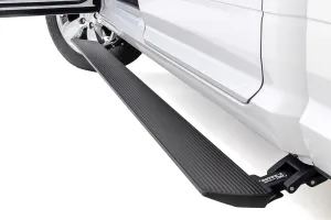 Rough Country Power Running Boards with LED Step Lights for Ram 1500, Crew Cab (2009-2018) - Dual Motor Electric Powerstep Board & Retractable Truck Steps