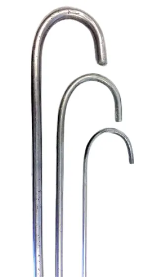 Round Tandoori Oven Skewers or Tandoor Seekhs, Stainless Steel, 39"