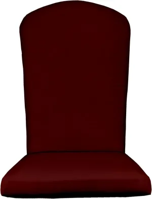 RSH Decor: Sunbrella Foam Adirondack Chair Cushion | 48” x 20” x 2” | Sunbrella Performance Fabric | Water and Fade-Resistant | Outdoor Cushion for Patio Furniture | Canvas Burgundy
