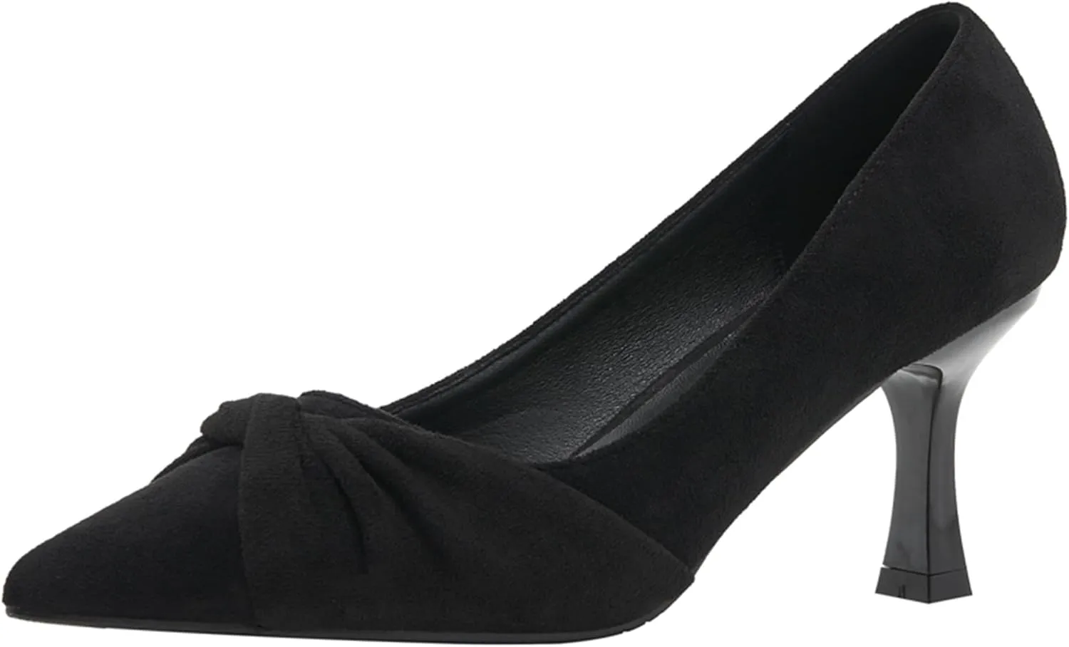 SAILING LU Pumps Shoes for Women Low Heels Wedding Dressy Sexy Kitten Heels Closed Pointed Toe Pumps Shoes
