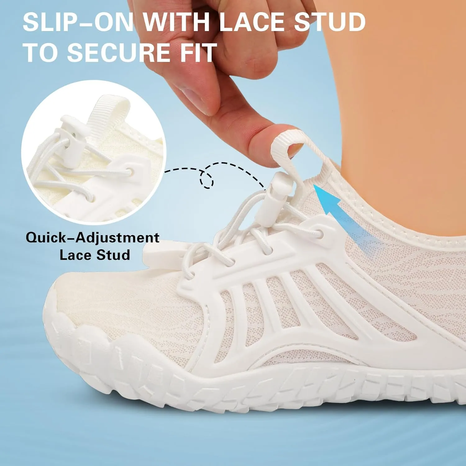 Scurtain Water Shoes for Kids Boys Girls Quick Dry Aqua Shoes Barefoot Beach Sports Swim Pool for Little Big Kid with Drainage