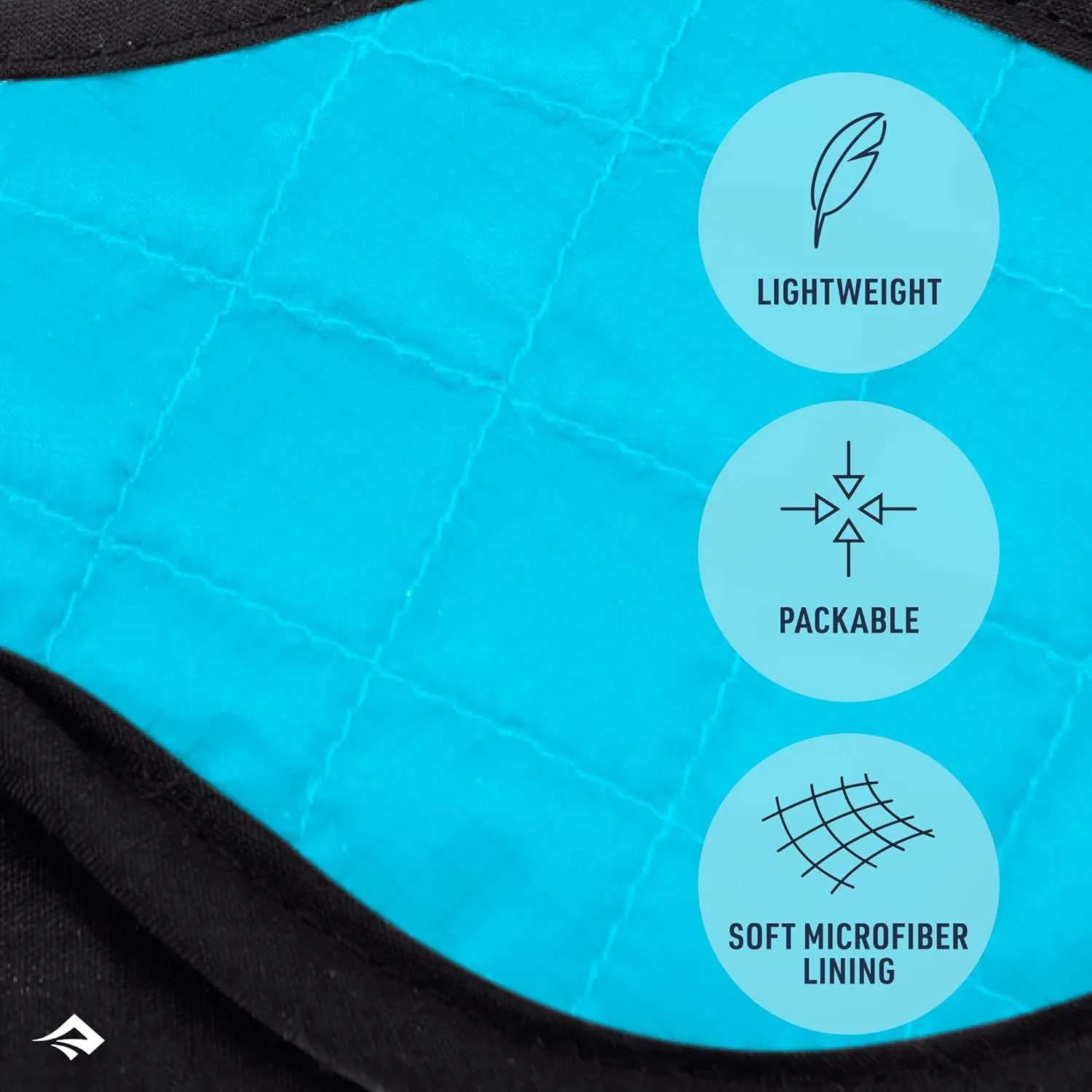 Sea to Summit TravellingLight Eye Shade Travel Sleep Mask, High rise grey