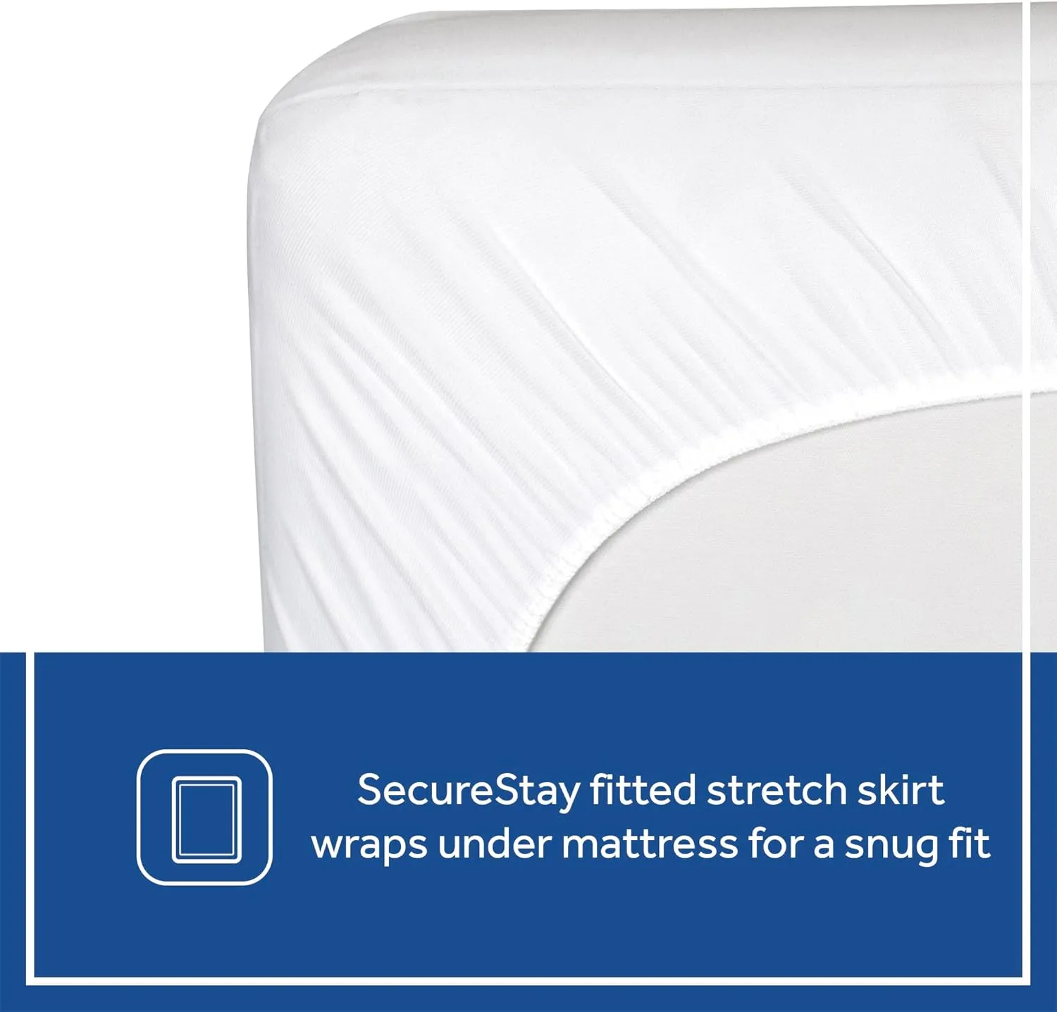 Sealy Baby Quilted Organic Cotton Top Breathable Fitted Waterproof Infant Crib Mattress Protector Pad and Toddler Bed Cover, Durable and Comfortable Topper, Machine Washable, 52” x 28”- Cream