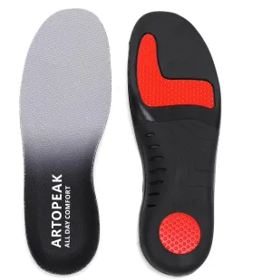 Shoes Insoles Men Orthotics Inserts Arch Support Flat Feet Insoles Plantar Fasciitis Insoles Work Boot Insoles for Standing All Day Comfort and Pain Relief Men 11-13 M US