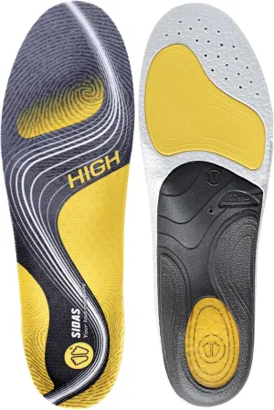 SIDAS Unisex Light Breathable Dynamic Forefoot Flex Enhanced Heel Cushioning 3Feet Active Multisports All-Year Insoles
