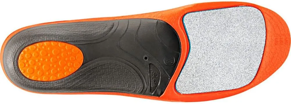 Sidas Unisex Winter 3Feet Insulated Cushioned Skiing Insoles with EVA Pad for Arch Support, High-Arched Feet, X-Large (45-47), Orange