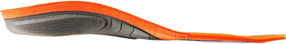Sidas Unisex Winter 3Feet Insulated Cushioned Skiing Insoles with EVA Pad for Arch Support, High-Arched Feet, X-Large (45-47), Orange