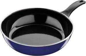 Silit Blaue Uncoated Emma with Flame Protection Silargan Functional Ceramic Frying Pan, 45.5 x 29.5 x 7 cm, Blue