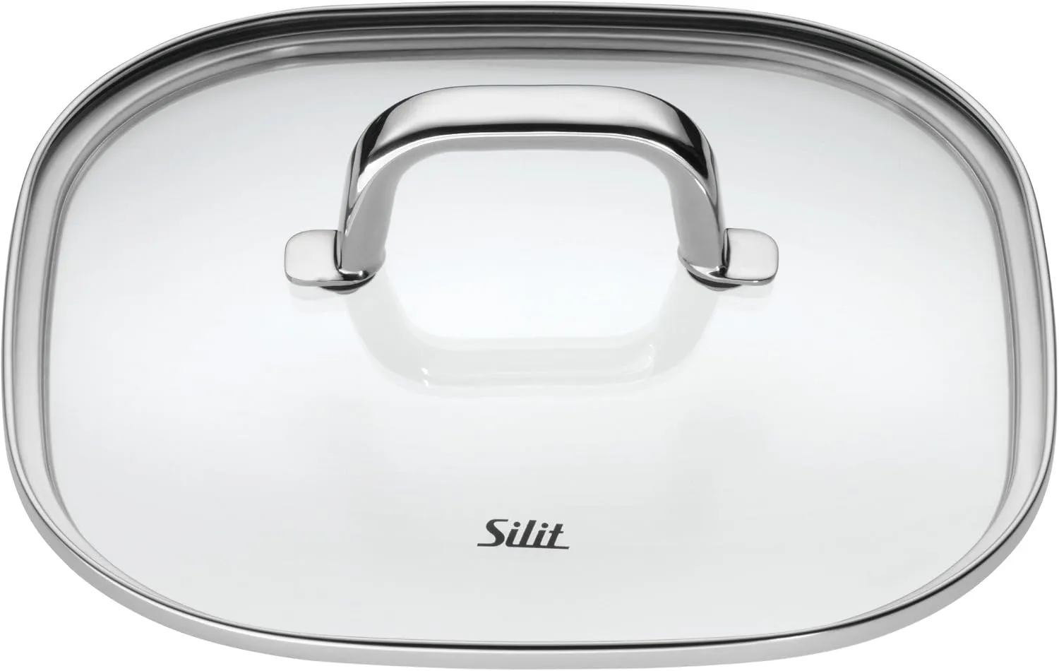 Silit Glass Lid Quadro, Transparent, 26 cm