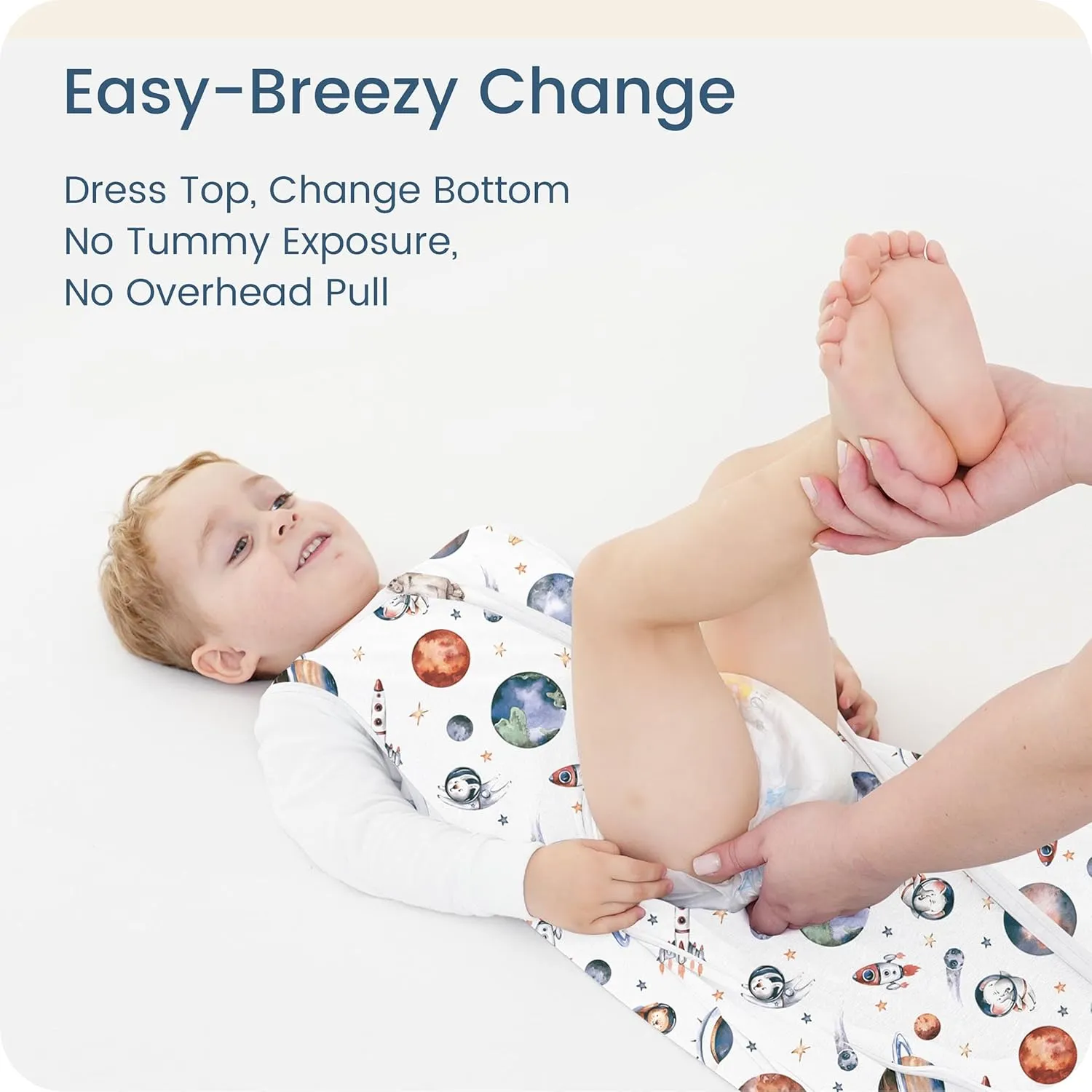 Sleep Sack 15-24 Months, Summer Light Wearable Blanket with 2-way Zippers, Ultra Soft Breathable Baby Sleeping Bag for 15-18-24 Months Baby, 2 Pack(Planet Explorers)