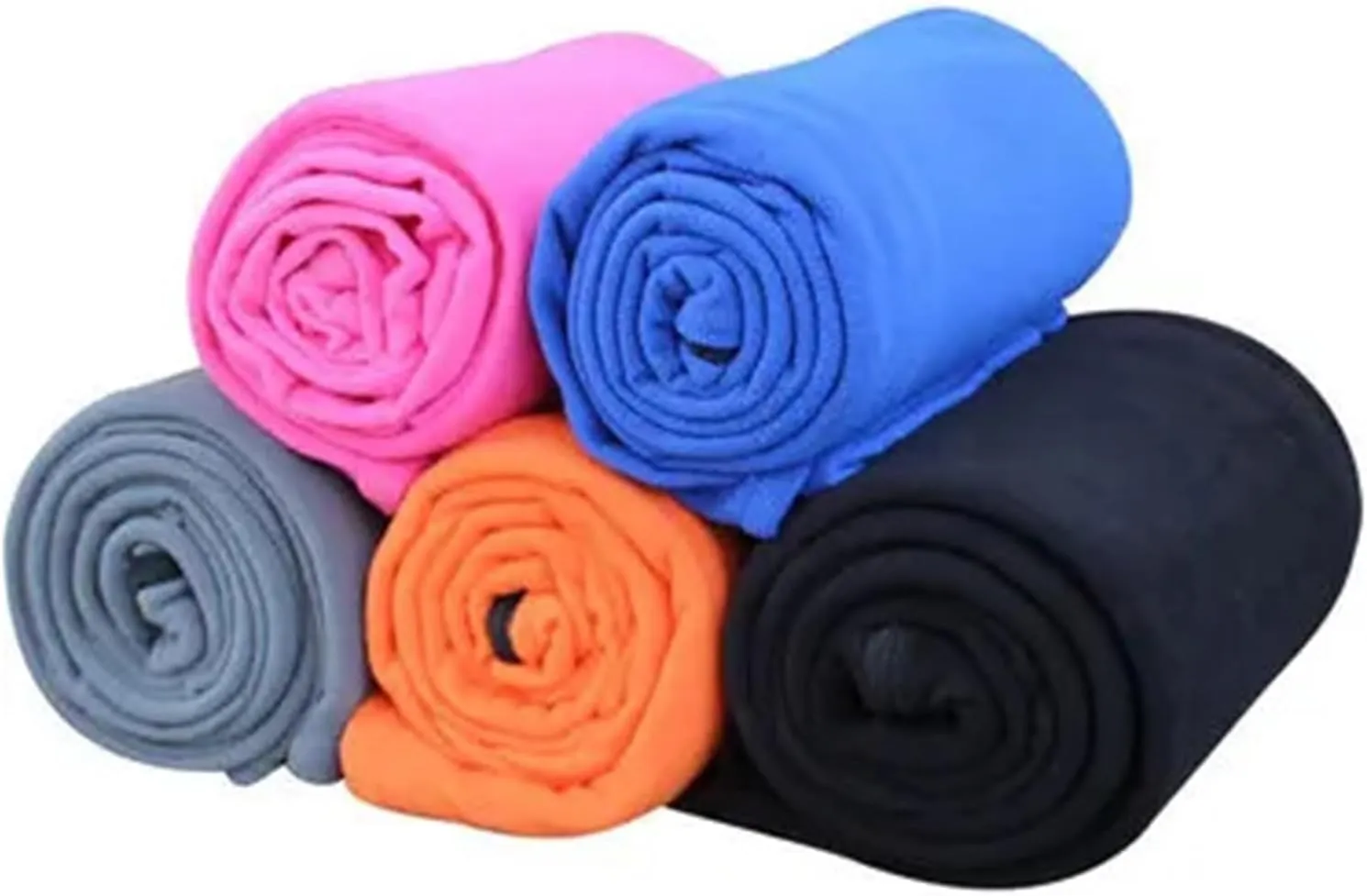 Sleeping Bag Ultra-Light Polar Fleece Sleeping Bag for Outdoor Camping Tent Bed Use,Travel Warm Sleeping Bag Liner Lightweight(Doblue Velvet D Blue)