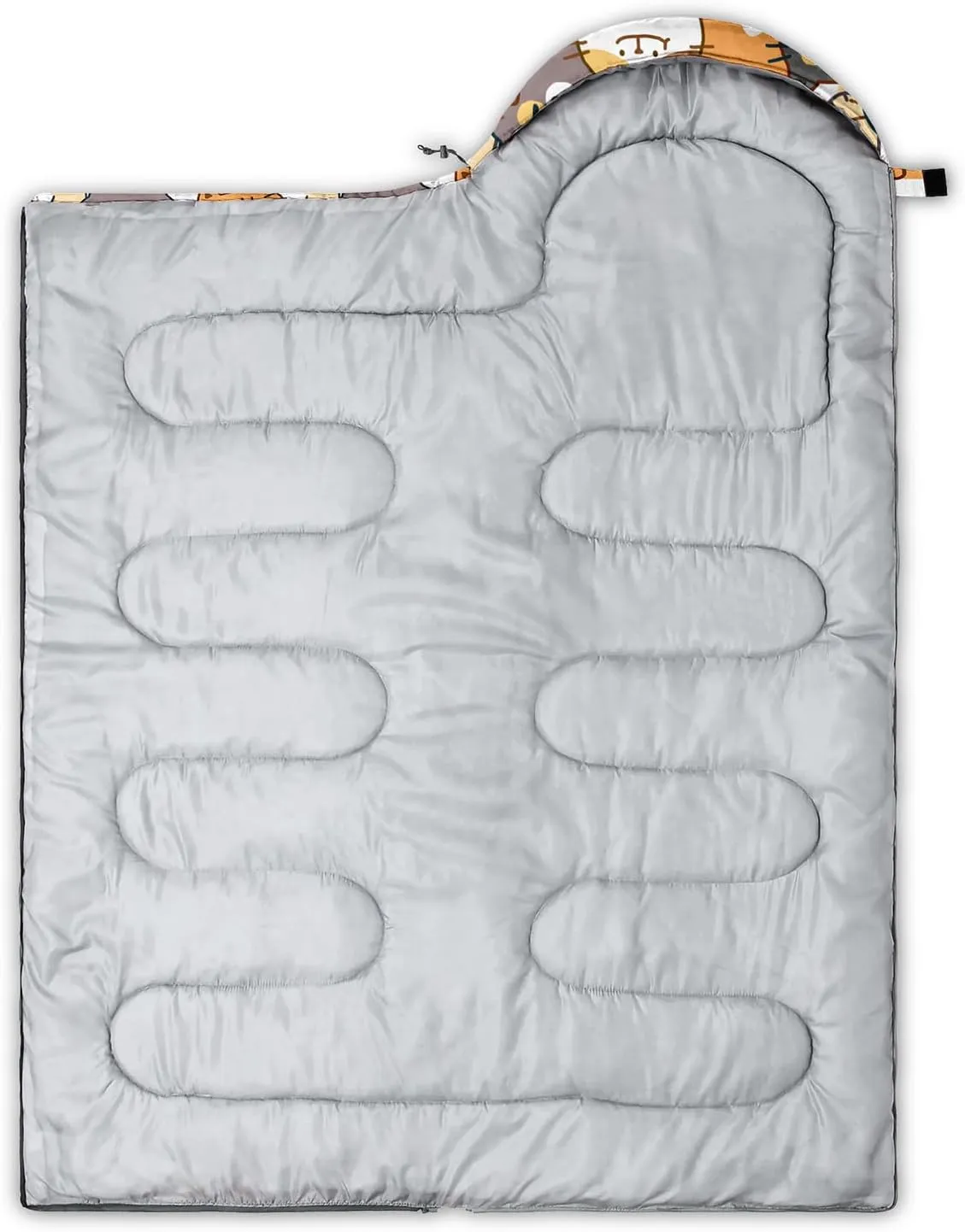 Sleeping Bags for Adults and Kids Backpacking Camping Sleeping Bags for Girls and Boys Lightweight Waterproof Cold/Warm Sleeping Bag for Season Camping Essentials Outdoor Travel with Compression Bags