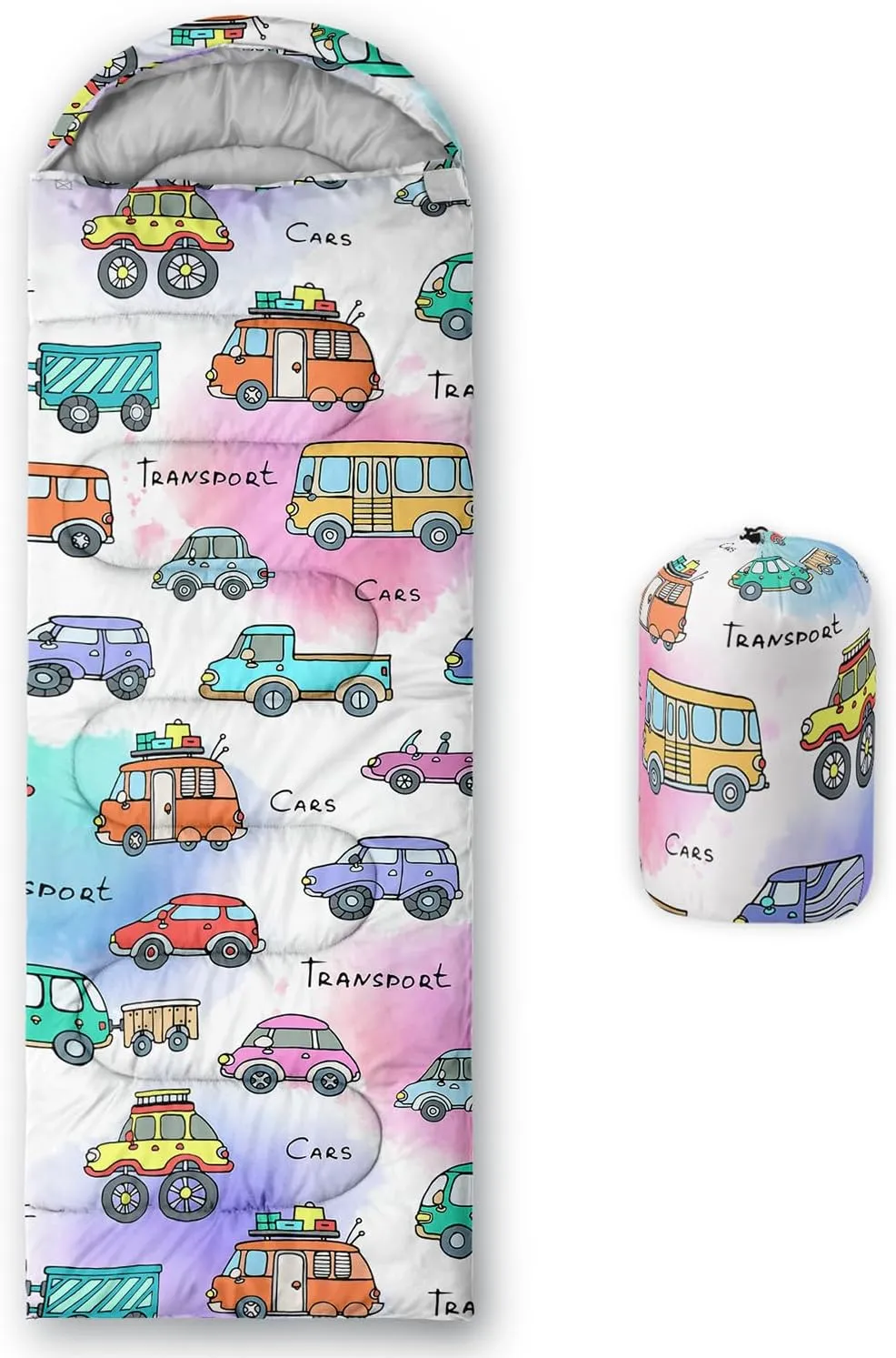 Sleeping Bags for Adults and Kids Camping Sleeping Bags for Girls and Boys Lightweight Waterproof Cold/Warm Sleeping Bag for 3 Season