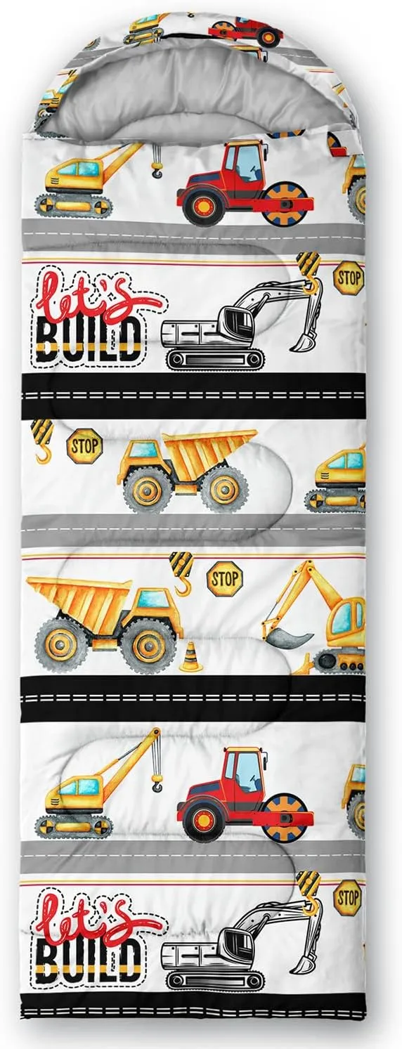 Sleeping Bags for Adults and Kids Camping Sleeping Bags for Girls and Boys Lightweight Waterproof Cold/Warm Sleeping Bag for 3 Season