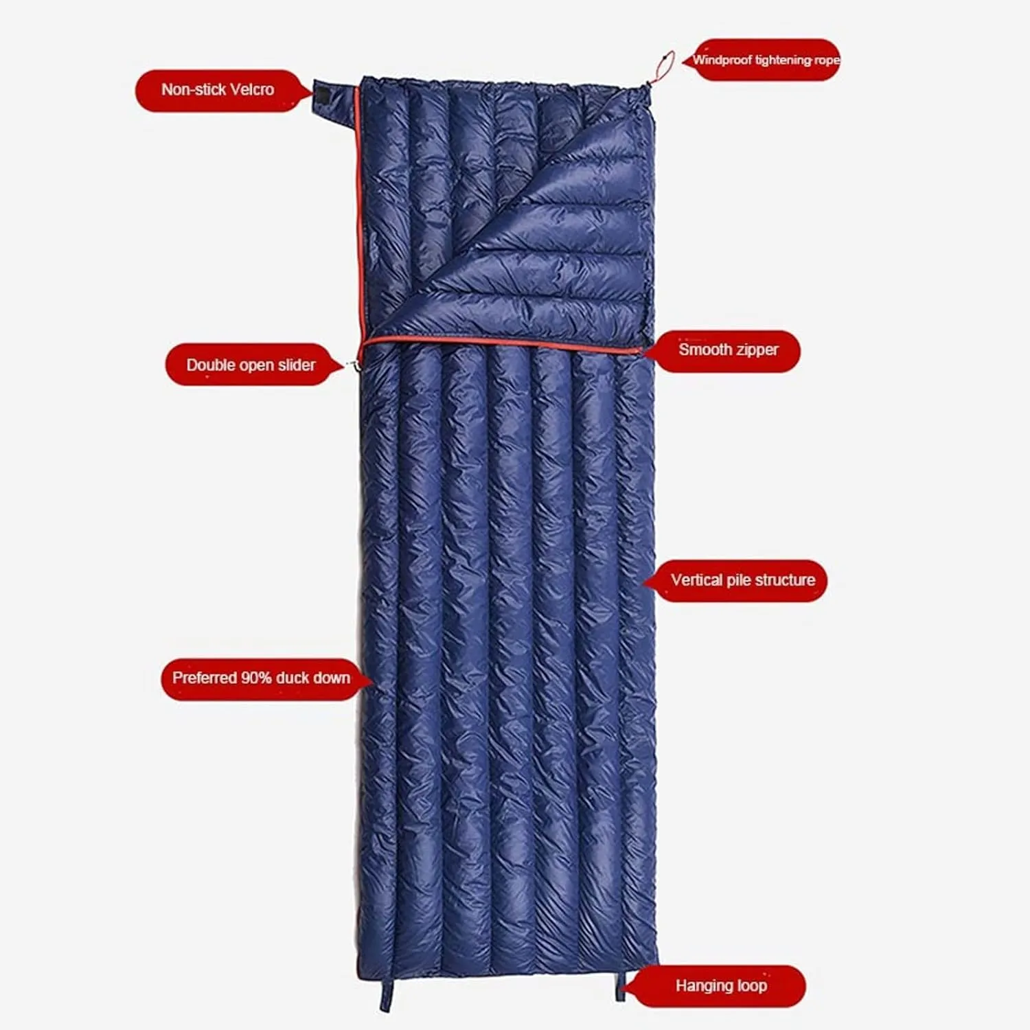 Sleeping Bags Sleeping Bag Can Be Spliced Camping Warming Tool Ultra-Light Portable Outdoor Accessories Universal