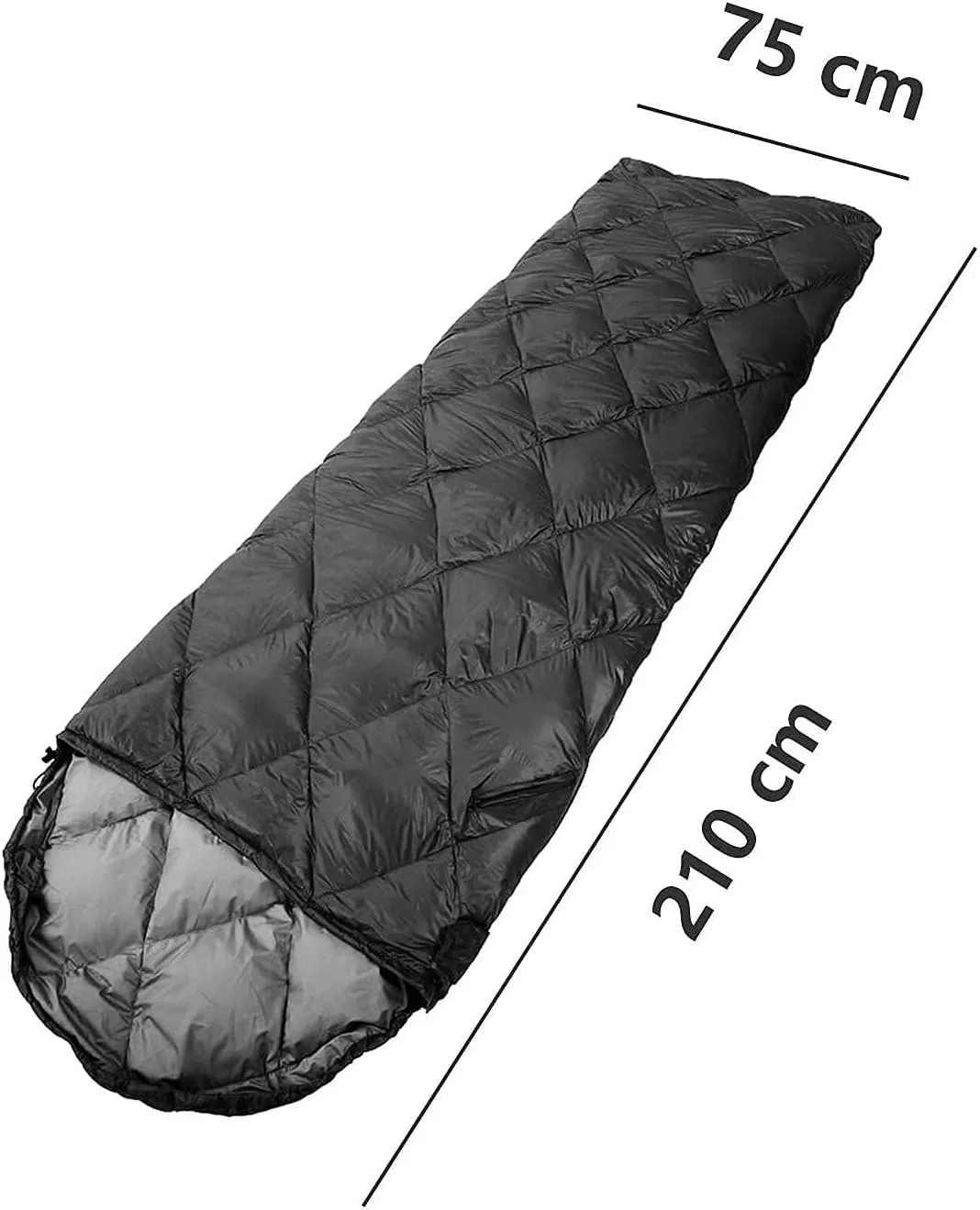 Sleeping Bags,Light and Breathable Down Sleeping Bag, Waterproof Camping Sleeping Bag Traveling, and Outdoors (Color : Blue)