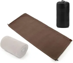 Sleeping Bags,YIWENG Outdoor Sleeping Bags Portable Emergency Sleeping Bag Light-Weight Fleece Sleeping Bag for Camping Travel Hiking