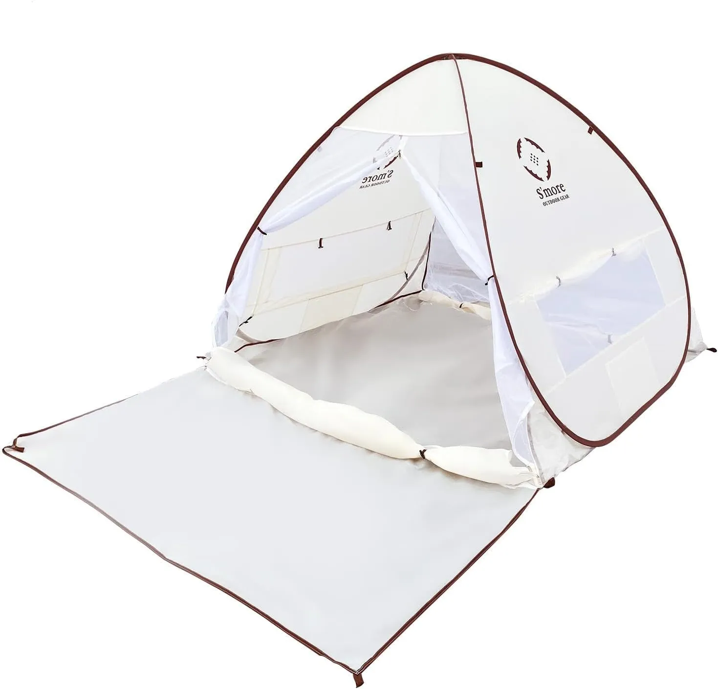 S'more Emergency Tent Shelter, Survival Tent for 2 Person, Lightweight and Portable Sun Shade Shelter, UFP 30  Waterproof and Windproof Tent for Camping, Hiking, Backpacking and Outdoor Activities