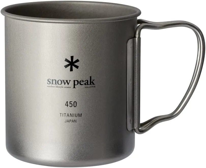 Snow Peak Titanium Single 450 Cup