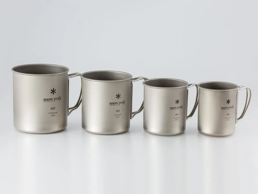 Snow Peak Titanium Single 450 Cup