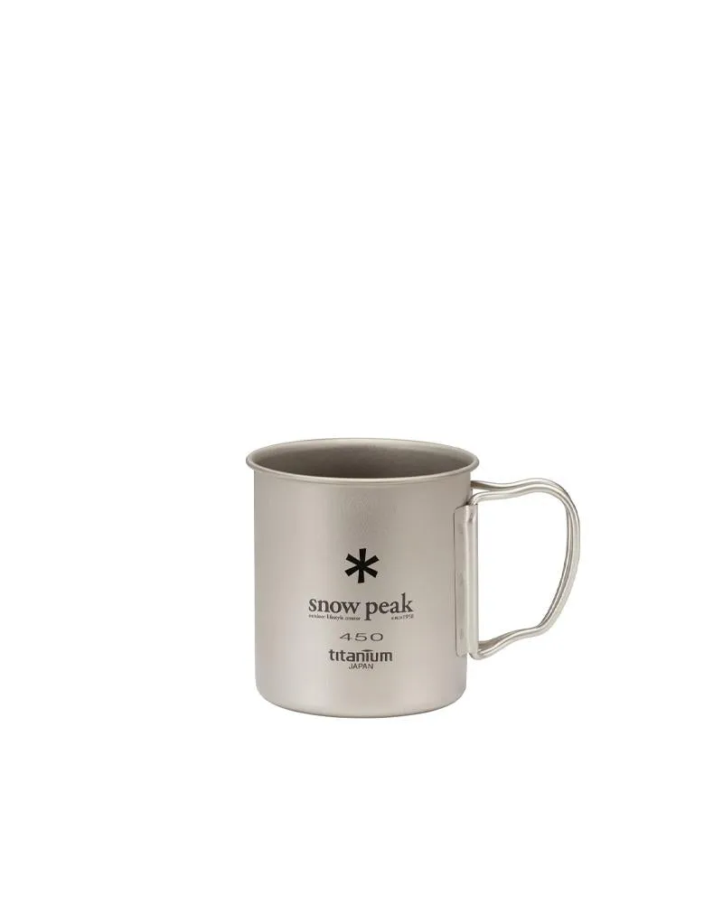 Snow Peak Titanium Single Cup 450