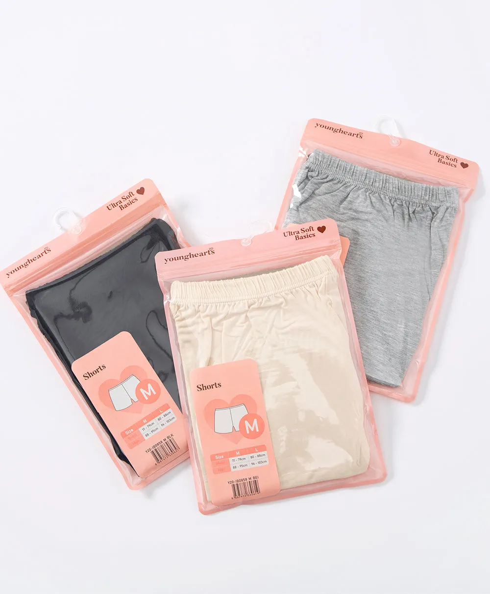 Soft Moisturize Innerwear Single Pack Basic Shorts