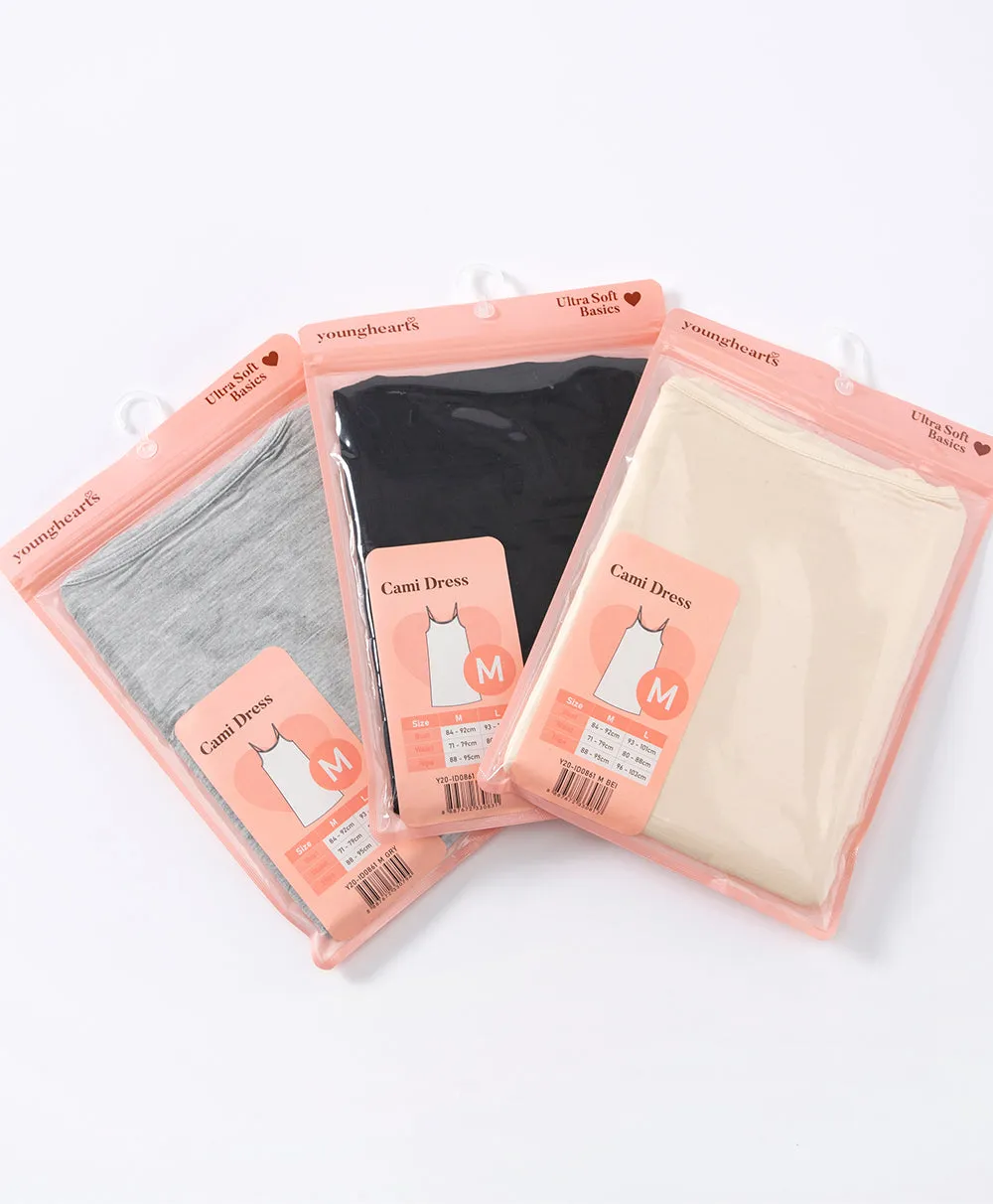 Soft Moisturize Innerwear Single Pack Cami Dress