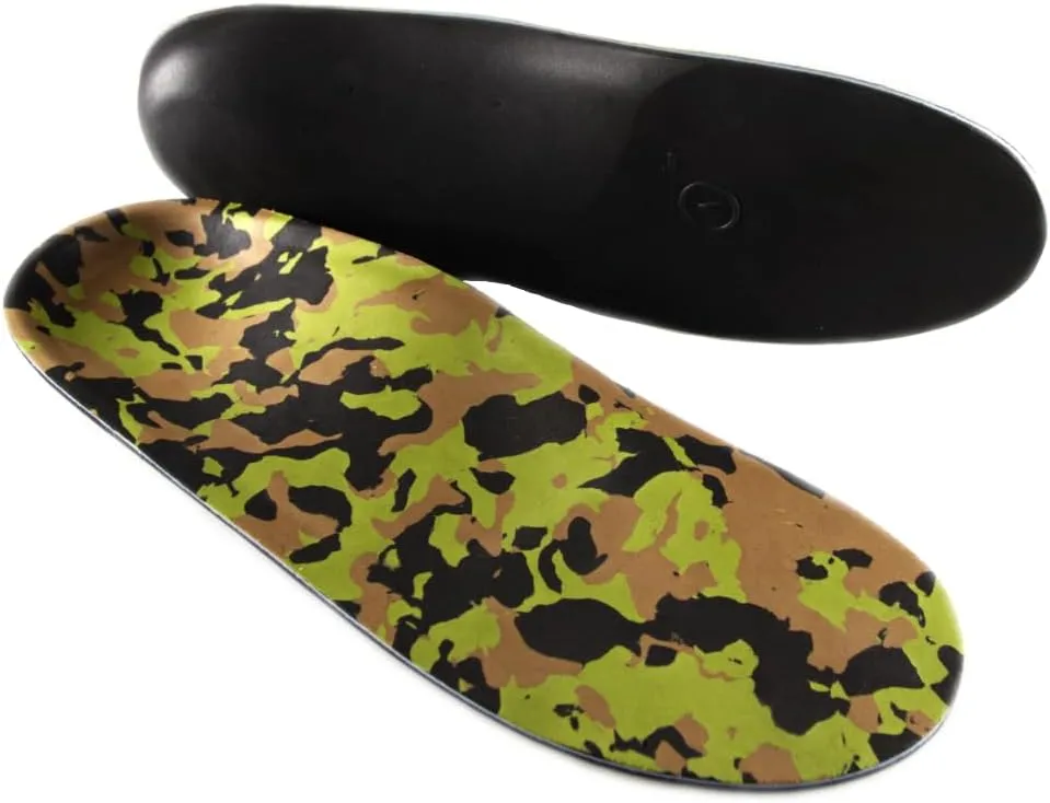 SoleAid Work III Performance Insoles - Anti-Fatigue Medium Flex Arch Support Comfort Orthotic Shoe/Boot Insert - Triple Layered Shock-Absorbing Foam Cushioned Insole (Women - / Men 12-12.5)