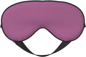 Solid Color Grape red Head-Mounted Double-Sided Light-Blocking Sleeping Eye mask to Protect Eyes and Relieve Eye Fatigue