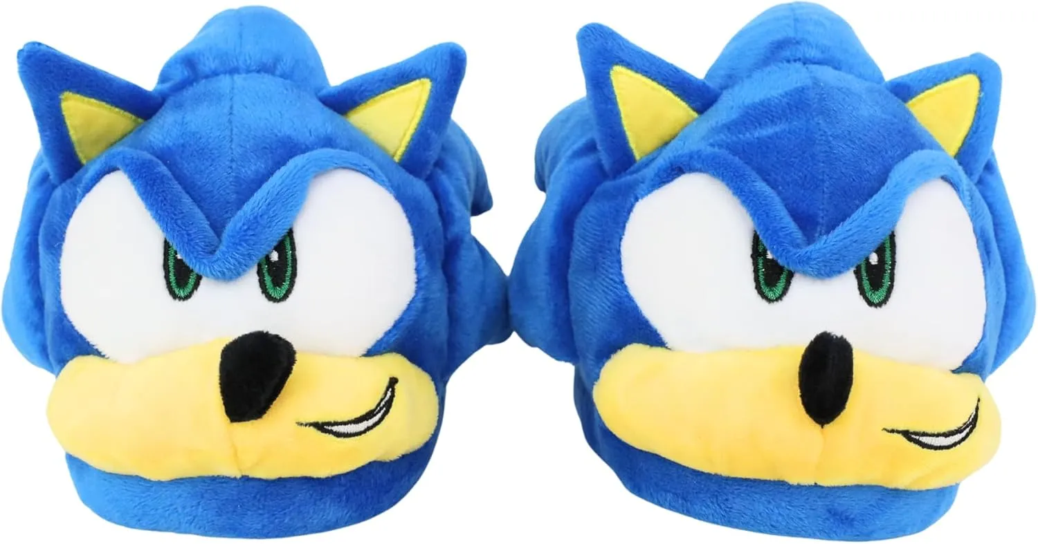 Sonic The Hedgehog Kids Indoor/Outdoor Slippers Sizes 9-3